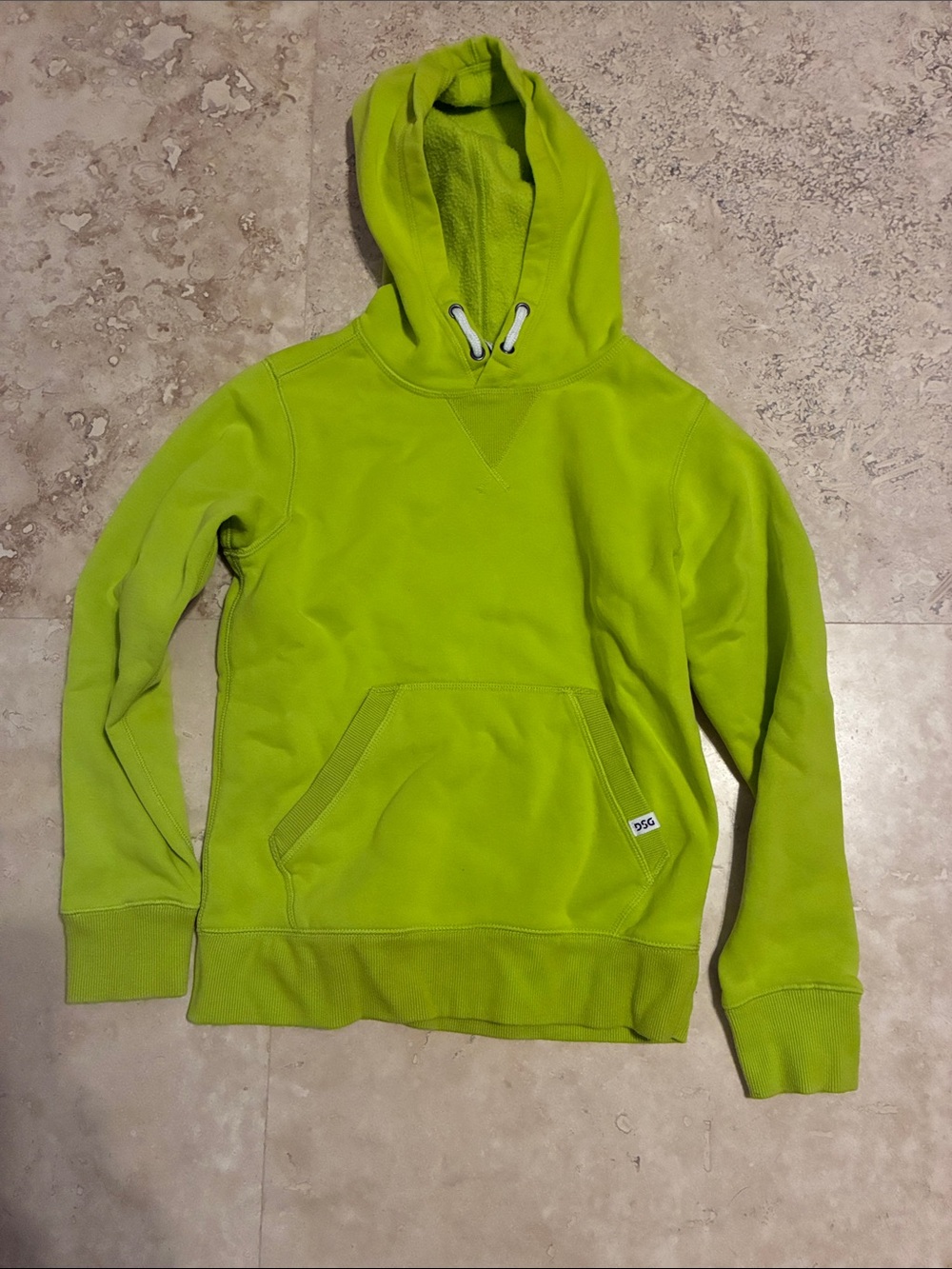 DSG Lime Green Kids Pullover Hoodie